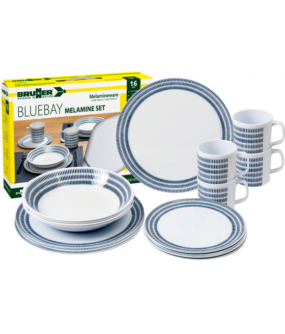 SOLO ONLINE - Melamine Set Bluebay