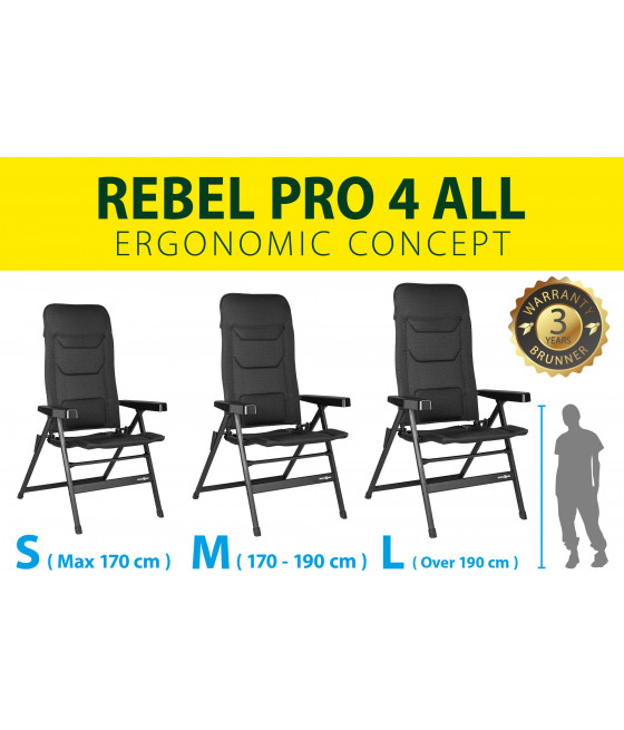 SOLO ONLINE - Sedia Rebel Pro MEDIUM