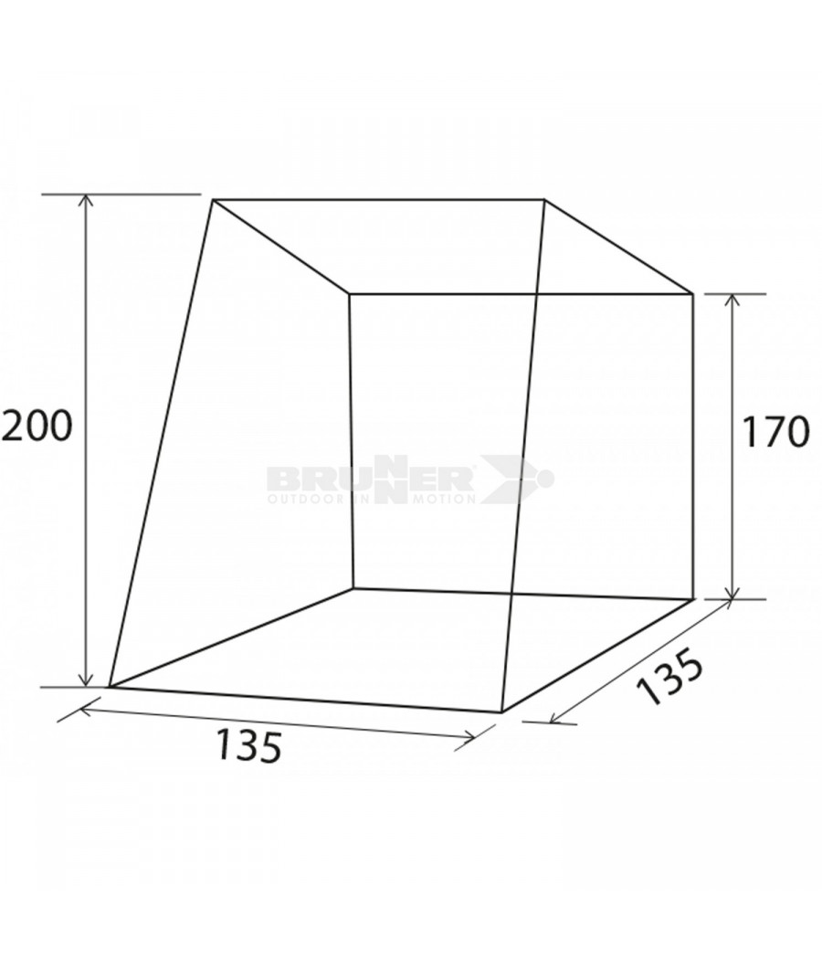 Tenda posteriore Pilote VW Caddy