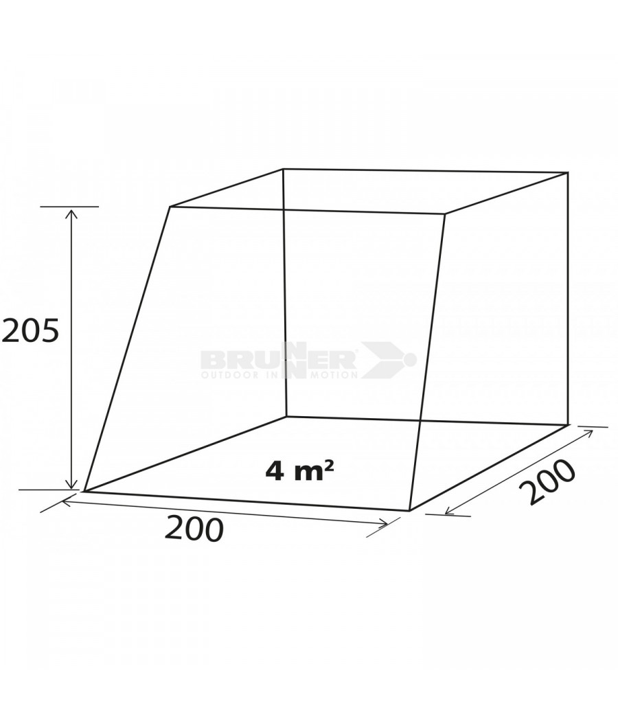 Tenda posteriore Comet VW T5/T6