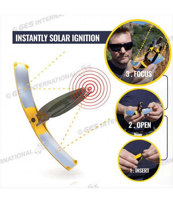 SUNCASE GEAR - accendino solare