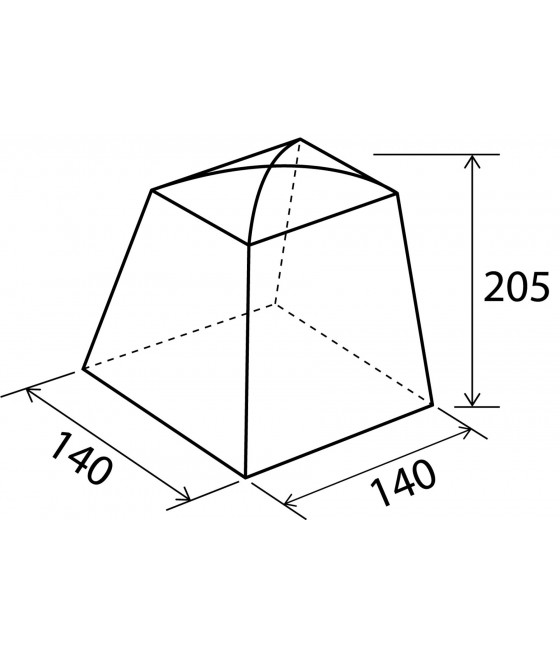 Tenda Cabina II NG COLORE BLU