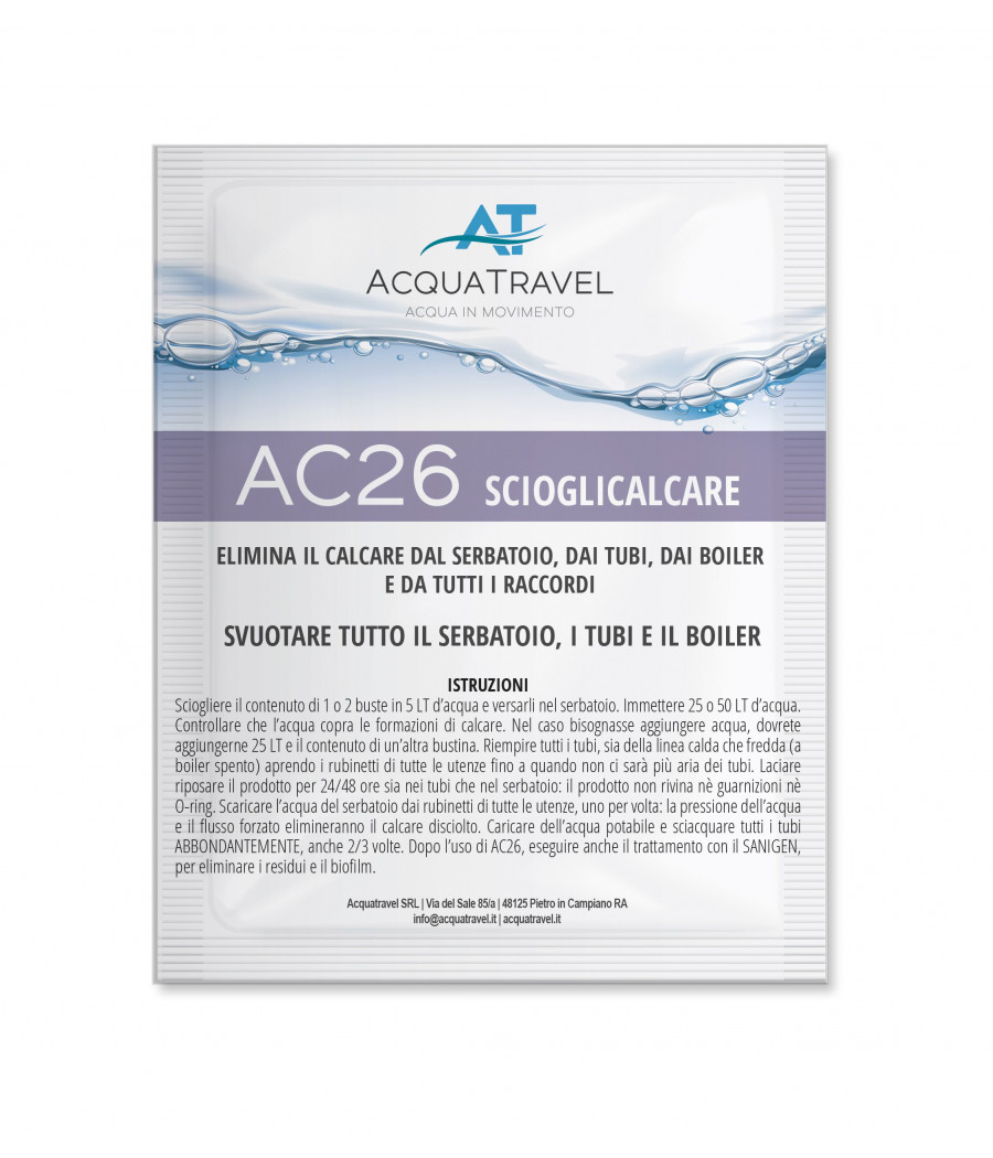 AC26 Sciogli calcare Acquatravel