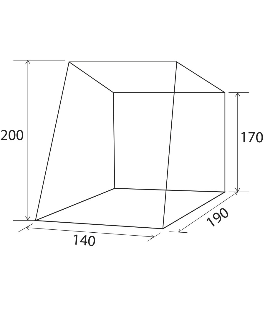 Tenda posteriore Pilote VW Caddy 5