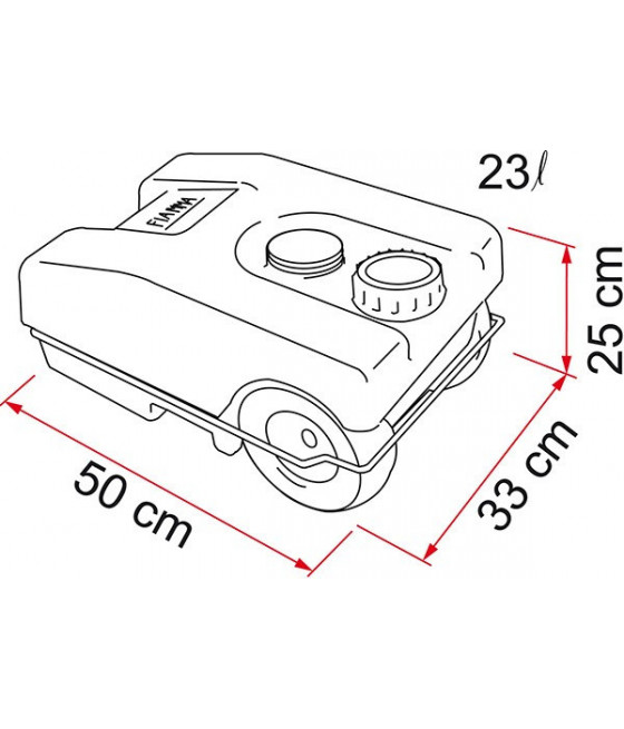 Roll-Tank 23 W - 02428A01-