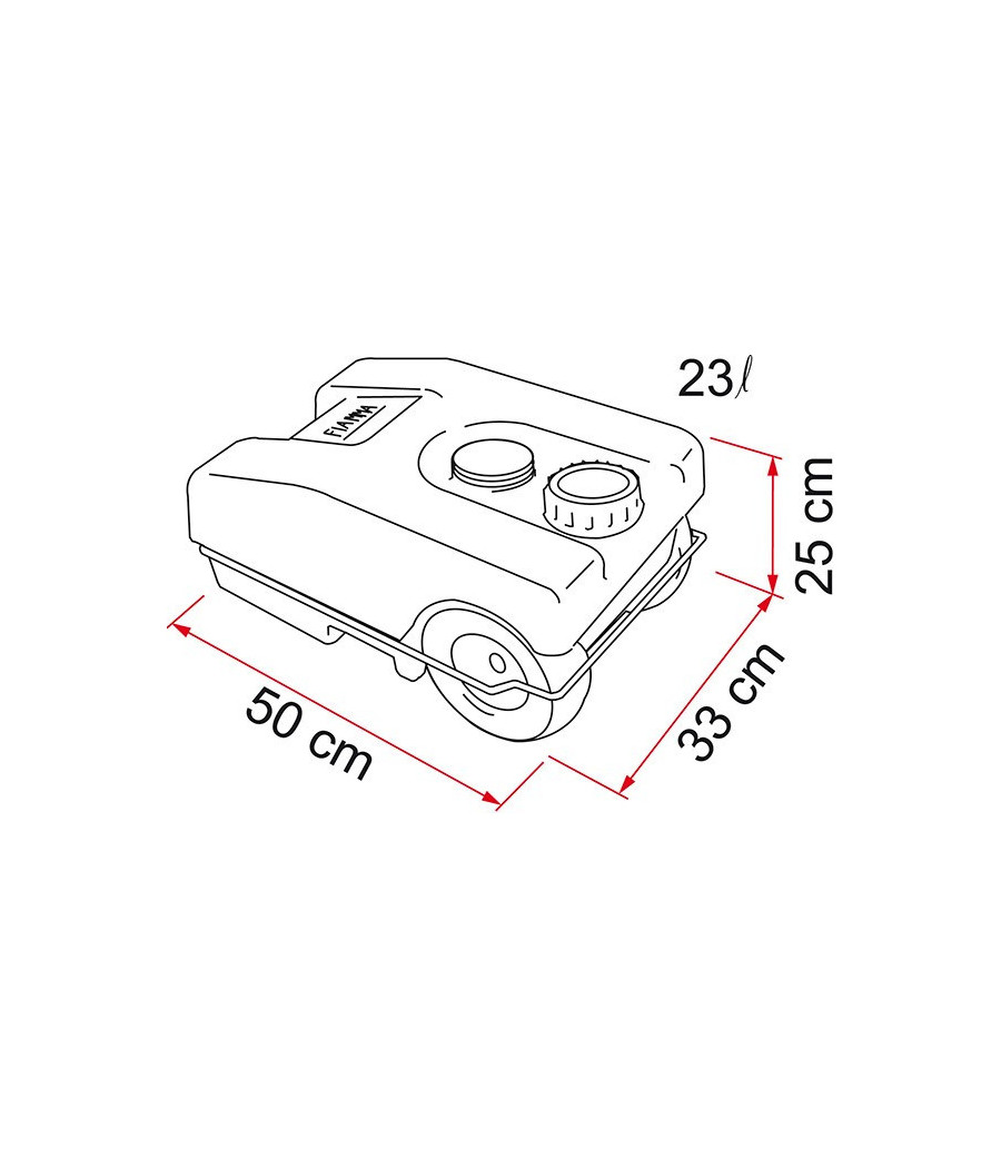 Roll-Tank 23 W - 02428A01-