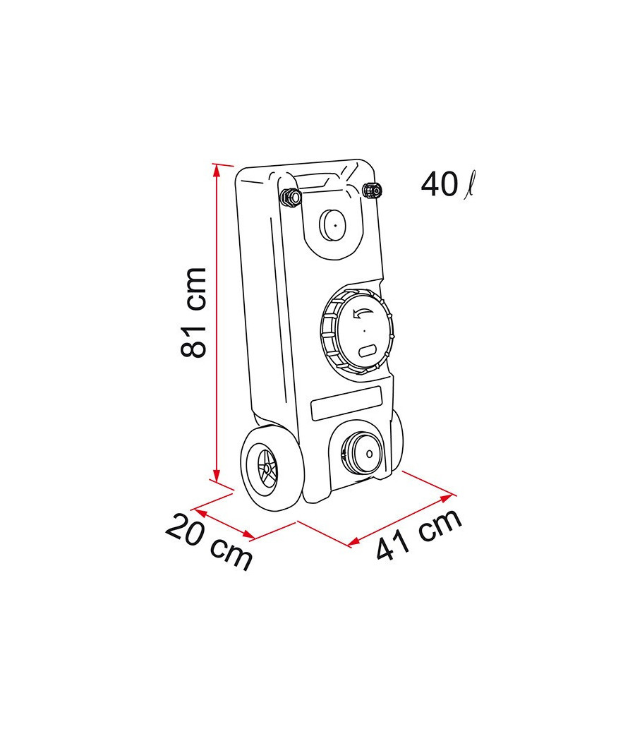 Roll-Tank 40 W - 02428-01-