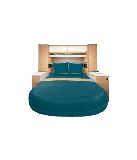 Pronto letto 80/90 x 200 cm All Season in Lyocell e Cotone Percalle Capri 