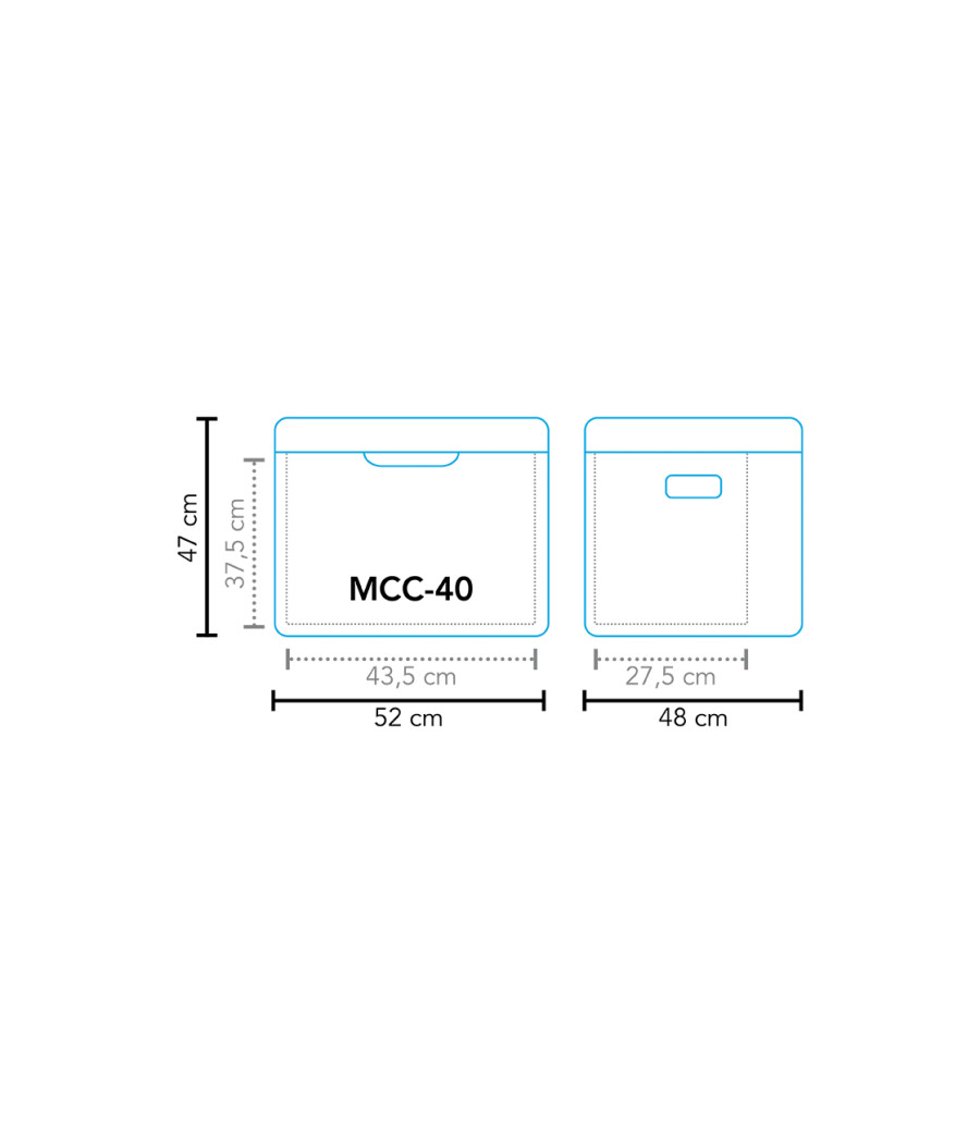 FRIGORIFERO A COMPRESSORE MCC-35 12 V - 1I734148